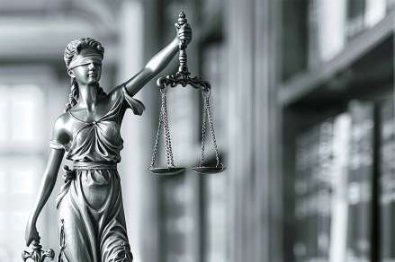 Foto: Statue von Justitia