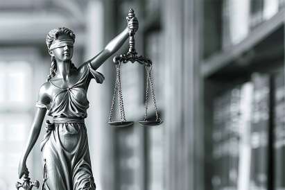 Foto: Statue von Justitia